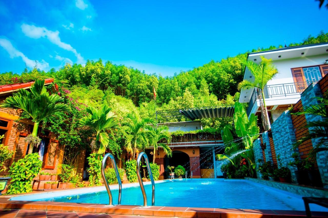 Hillside View Bungalow Homestay Phong Nha Exteriör bild