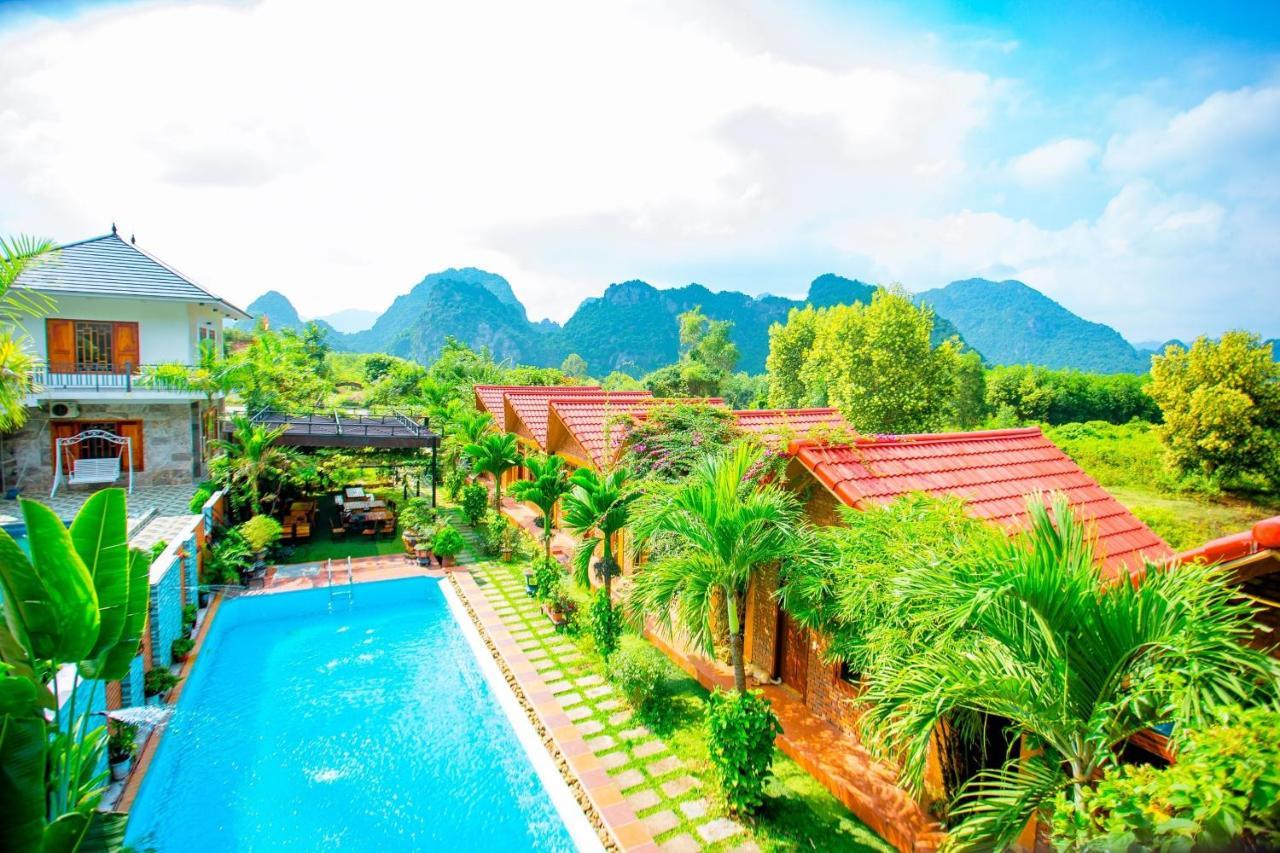 Hillside View Bungalow Homestay Phong Nha Exteriör bild