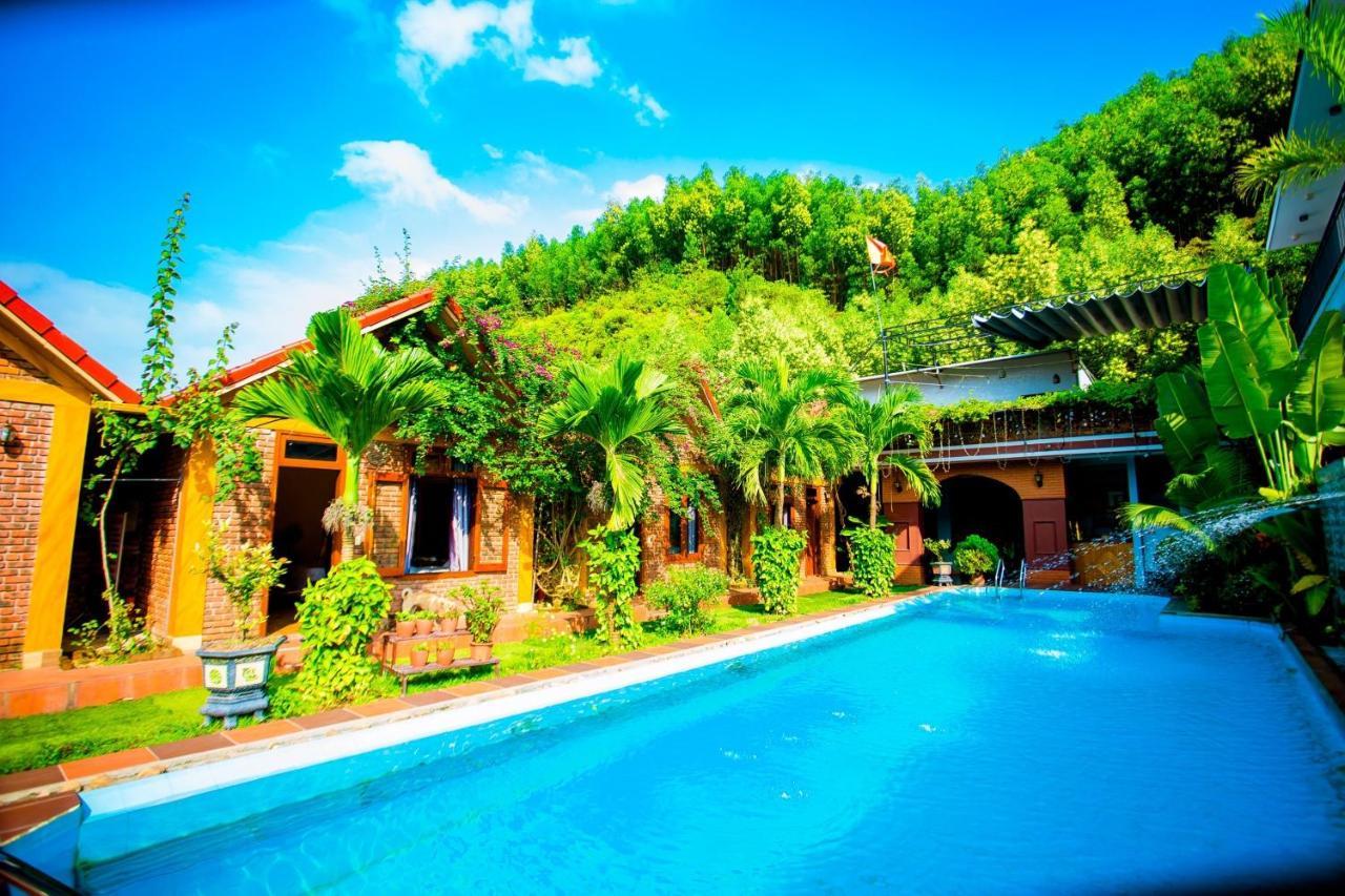 Hillside View Bungalow Homestay Phong Nha Exteriör bild