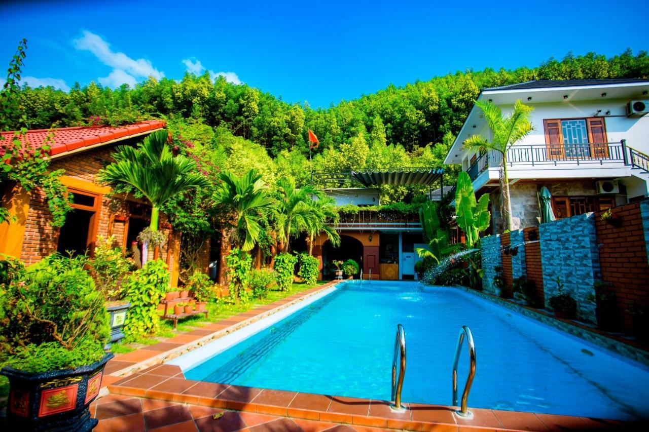 Hillside View Bungalow Homestay Phong Nha Exteriör bild